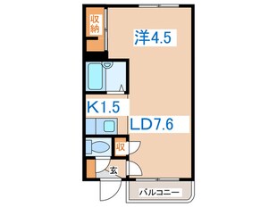 エスパシオ本郷の物件間取画像